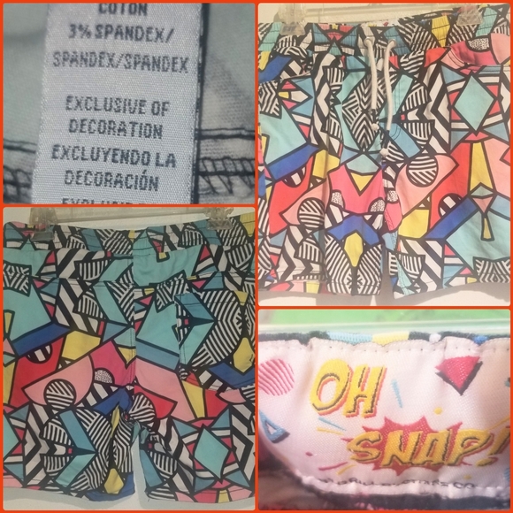 EUC OH SNAP SHORTS SIZE L - Picture 1 of 5